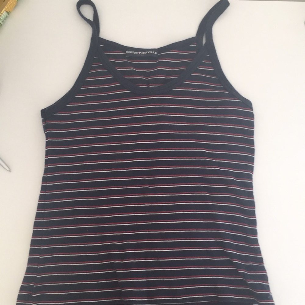 Brandy Melvile Striped Tank Top